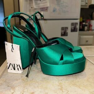 Zara Chunky Heels